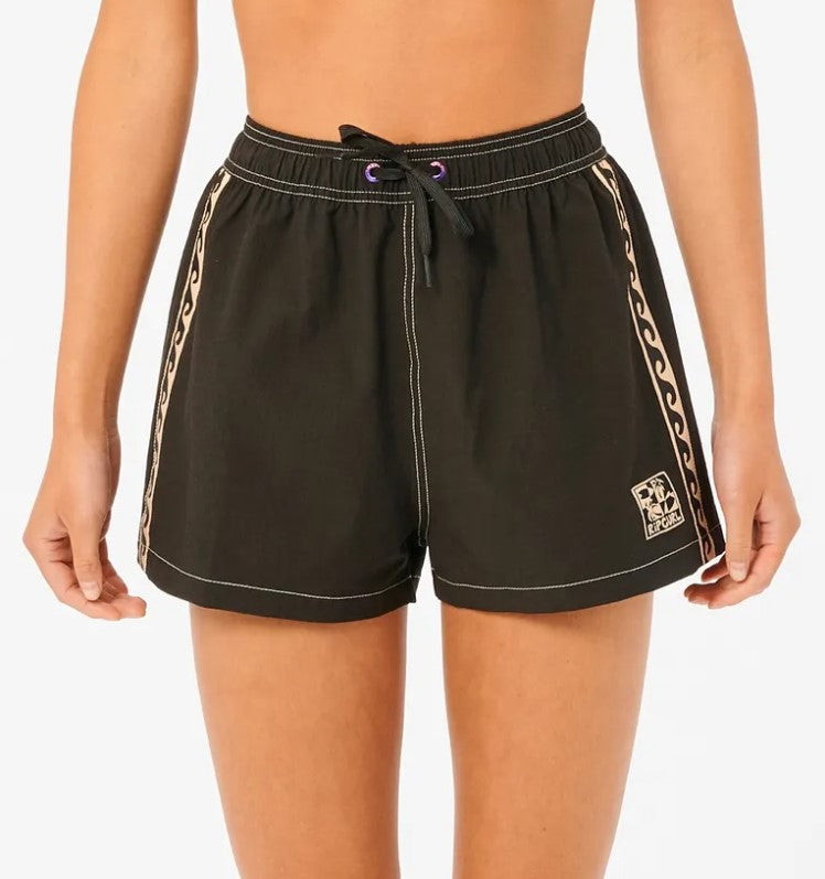 Rip Curl New Wave 5" Boardshorts in black from front