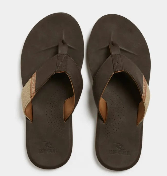 rip curl oxford bloo ope toe jandals in color brown