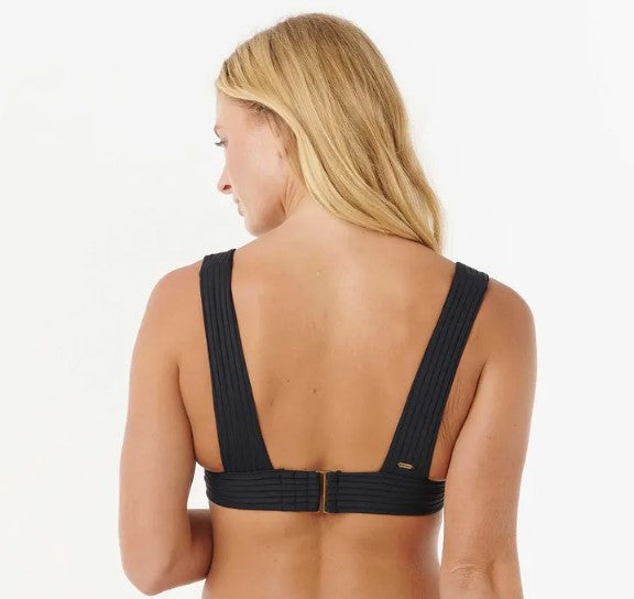Rip Curl Premium Surf D-DD Deep V w Full Pant Bikini  showing top from rear