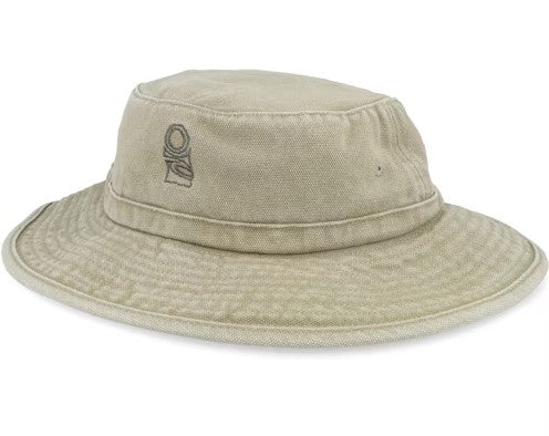 Rip Curl Search Canvas Wide Brim Hat in sand dune