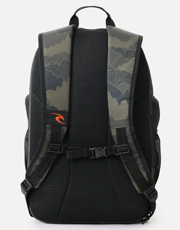 Rip Curl Posse 33 Litre Search Camo Backpack in camo from rear