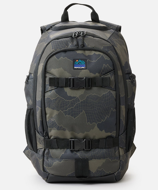 Rip Curl Posse 33 Litre Search Camo Backpack in cmao from front