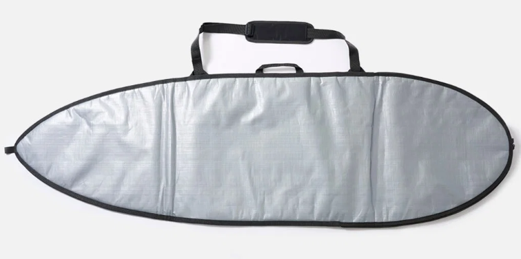 Rip Curl 6'0 Surfboard Day Cover showing silver bottom