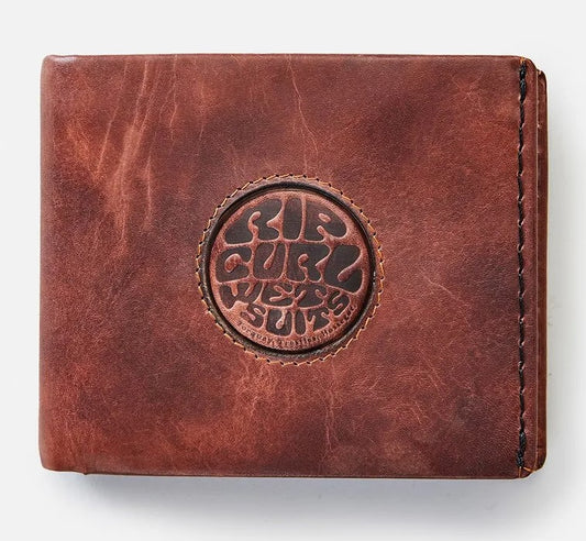 RIP CURL WETTY RFID 2 IN 1 LEATHER WALLET