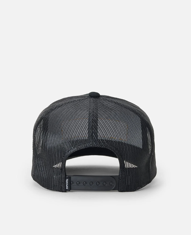 Rip Curl Eddie Would Go Men's Trucker Cap from the rear