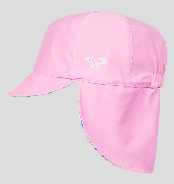 Roxy Come and Go Toddlers Swim Cap reversed out to pink side