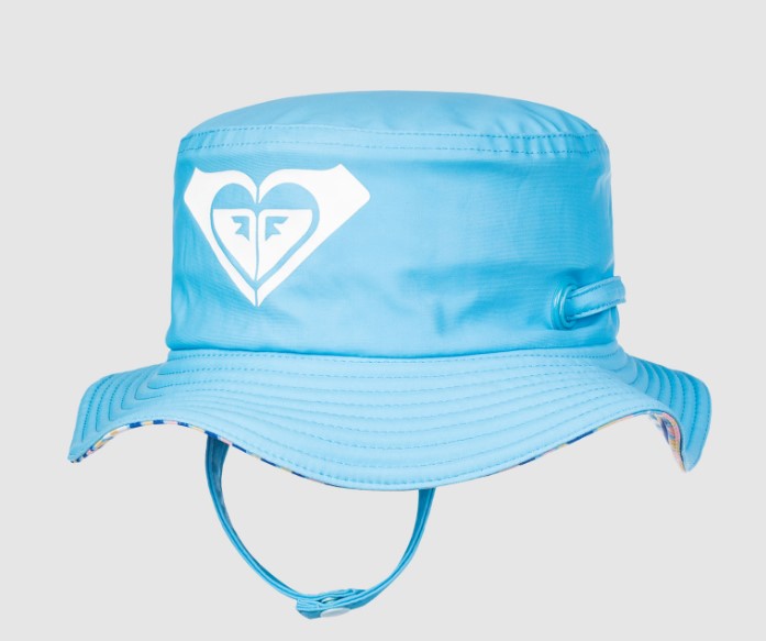 Roxy Toddlers New Bobby Swim Hat reversed out to light blue