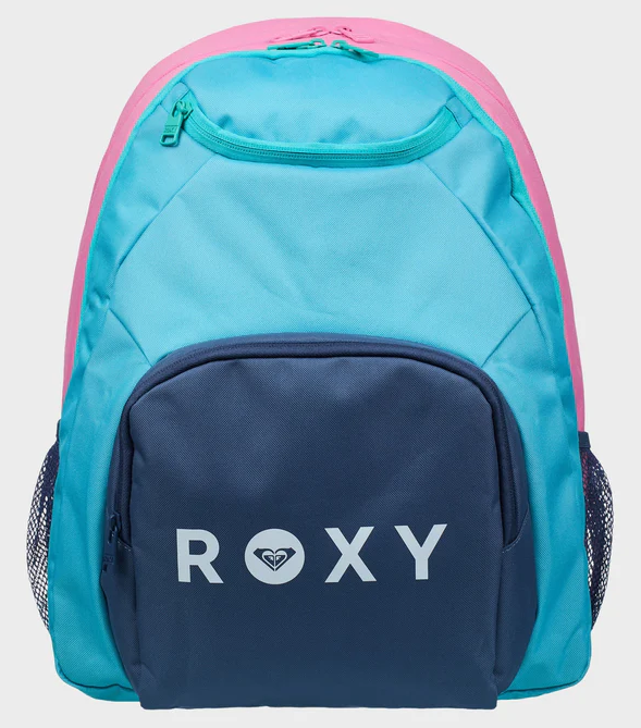 Roxy Shadow Swell Solid 24 Litre Backpack in bonbon colourway from front