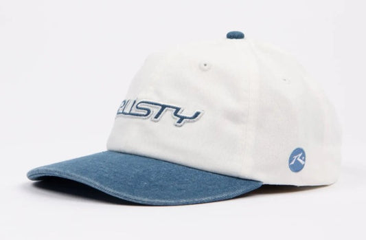 Rusty Arctic Two Tone Dad Cap in sea and white colours