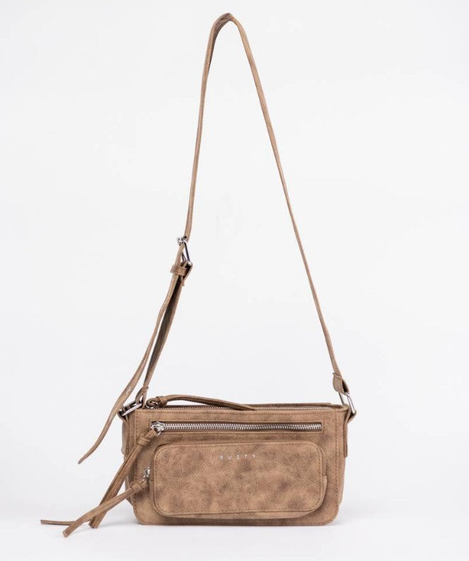 Rusty Astoria Crossbody Bag in pinecone colourway