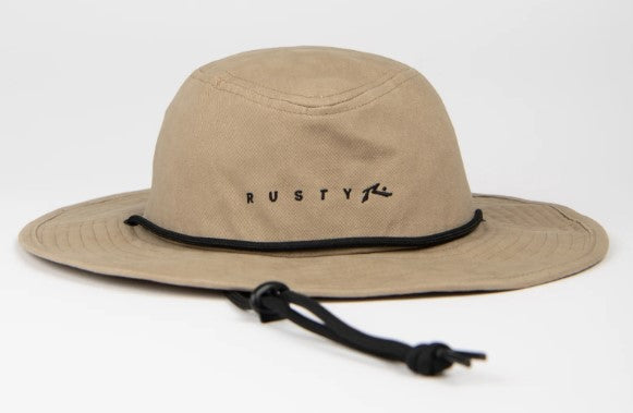 Rusty Bradman Hat vintage khaki