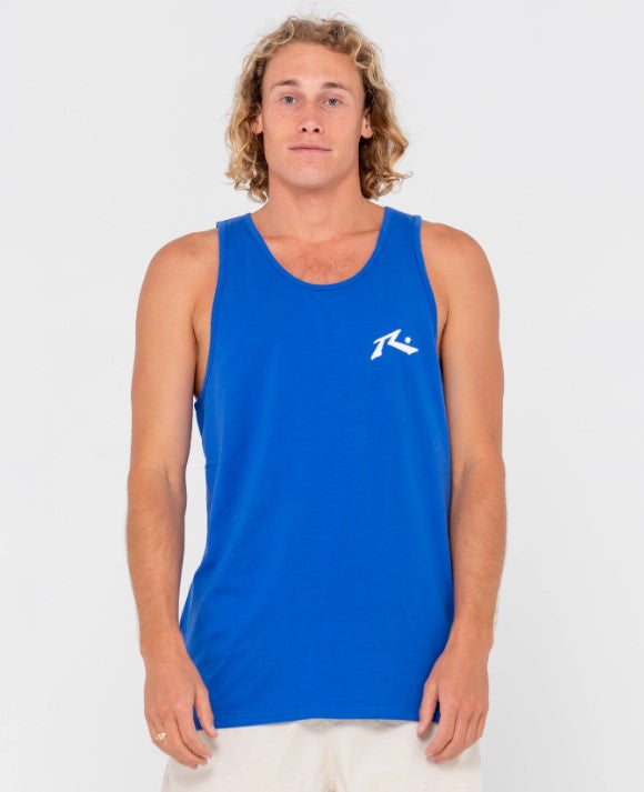 Rusty Competition Tank in royal blue from front