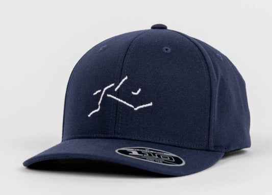 Rusty Core Flexfit 110 Cap in navy blue