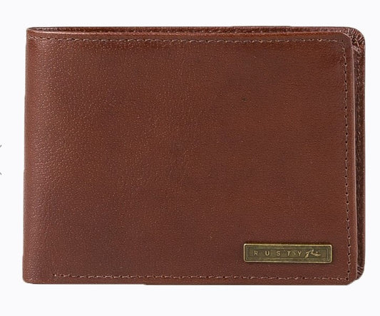 RUSTY HIGH RIVER LEATHER WALLET