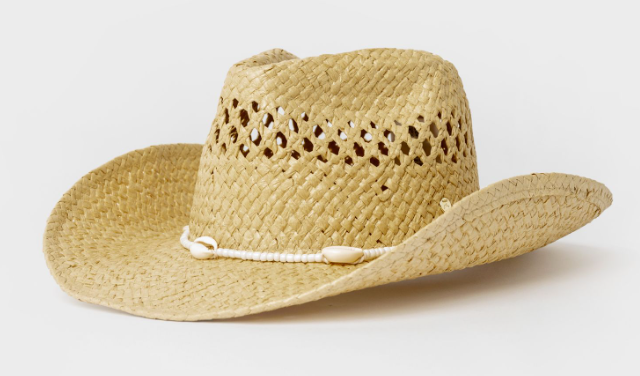 Rusty Howdy Cowboy Straw Hat - Sum25