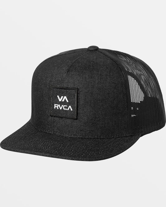 RVCA All The Way Trucker Cap in black