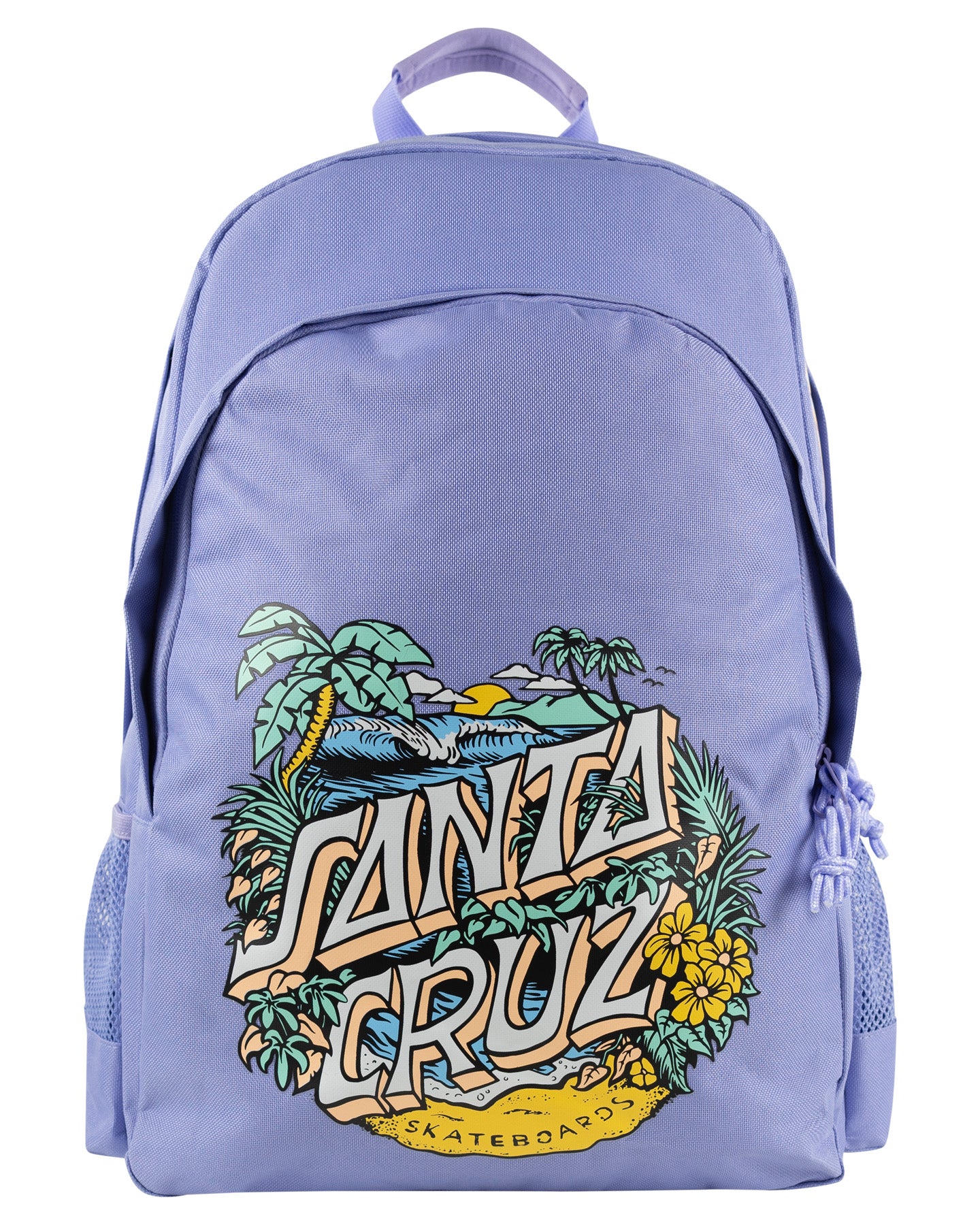 Santa Cruz Aloha Dot Backpack in iris colourway