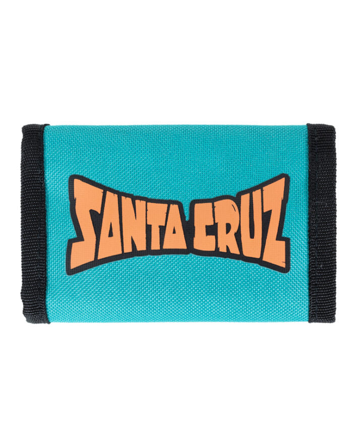 Santa Cruz SC Arch Wallet in teal
