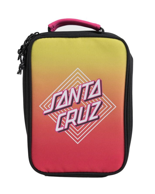 Santa Cruz Solitaire Dot Fade Lunch Box in pink