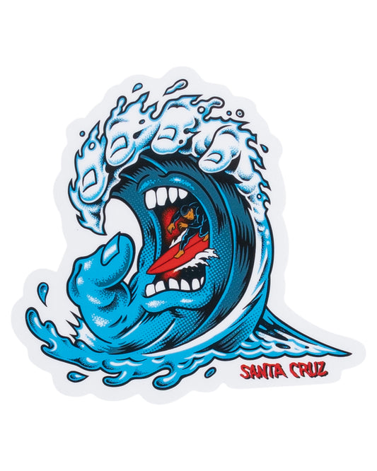 Santa Cruz Screaming Wave Sticker