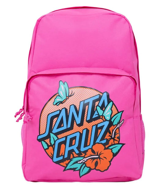 Santa Cruz Take Flight Dot Backpack in pink