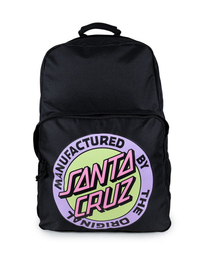 Santa Cruz MFG Dot Retro Backpack in black