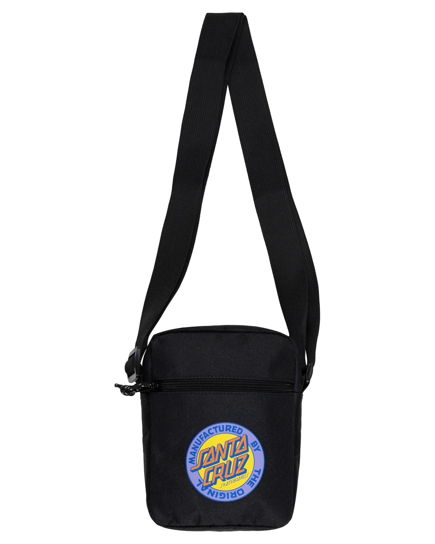 Santa Cruz MFG Dot Retro Shoulder Bag in black