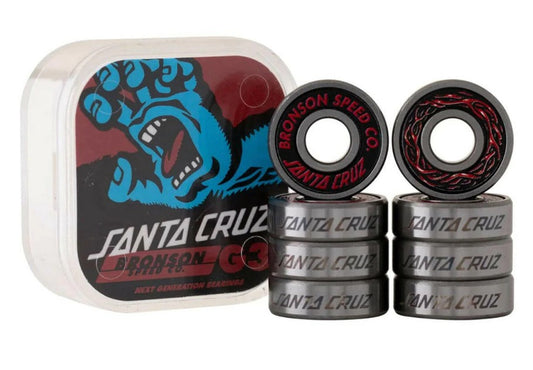 Santa Cruz G3 Skateboard Bearing Set - 8 Bearings
 on white background