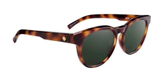 Spy Cedros Honey Tortoiseshell frames with Happy Grey Green lens Polarised Sunglasses