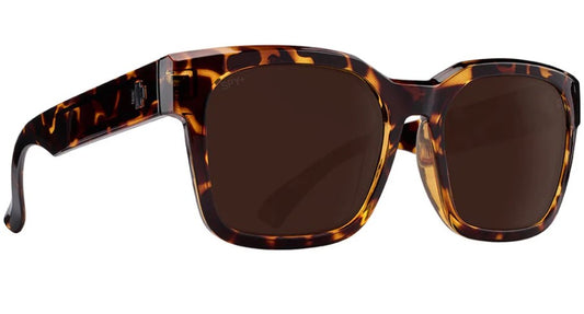 Spy Dessa Honey Tortoiseshell frame with Happy Dark Brown lens Sunglasses