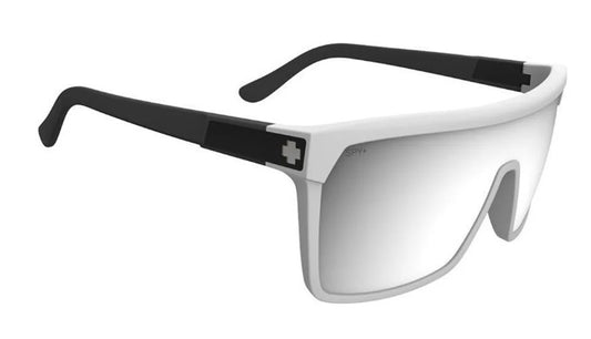 Spy Flynn Matte Gray frames with Happy Bronze Platinum Mirror Lens Sunglasses