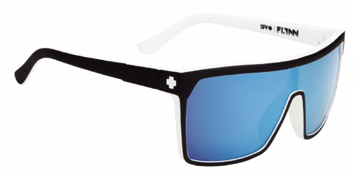 Spy Flynn Whitewall frames with Happy Grey Green Light Blue lens Sunglasses