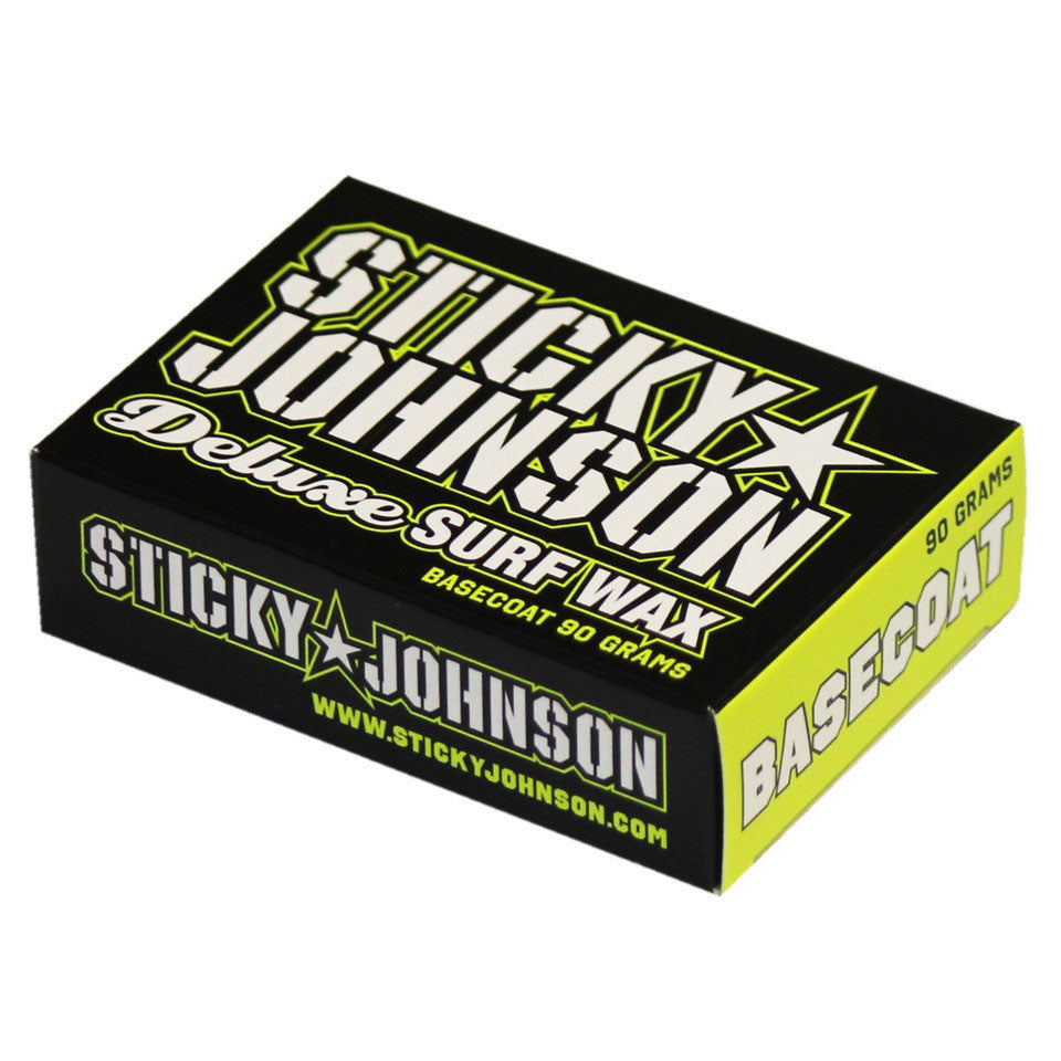 Sticky Johnson Yellow/Basecoat/Tropical Surfboard Wax