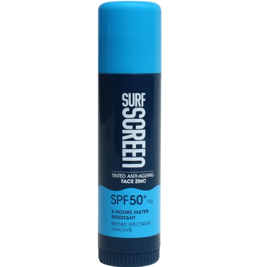 Sticky Johnson Surfscreen 15g Zinc Stick SPF 50+ in blue