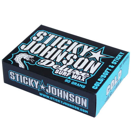 Sticky Johnson Blue/Cold Surfboard Wax - 15 degrees and below