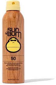Sun Bum SPF50 Sunscreen Spray bottle
