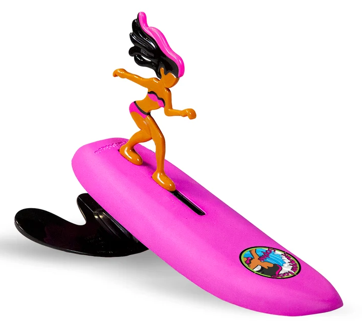 Surfer Dudes Beach Toy snapper rocks sally in pink