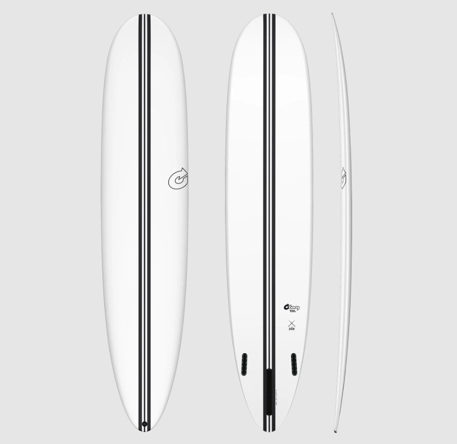 Torq TEC 9'0 The Don XL Longboard in white