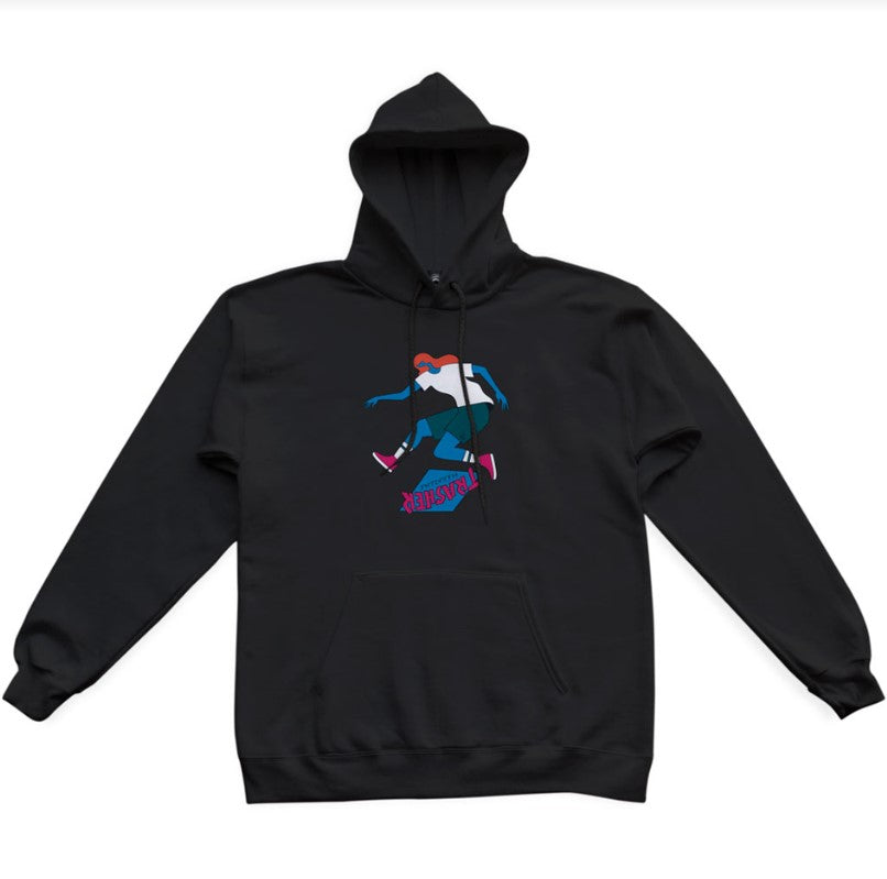 Thrasher Tre Hoodie in black