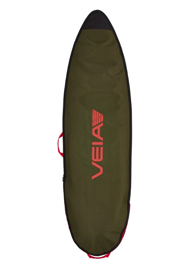 Veia Supplies Explorer 6'6 Surfboard Day Bag in squadron colourway from top