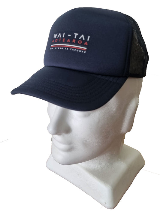 Wai-Tai Tohu Potae - Trucker Cap in navy