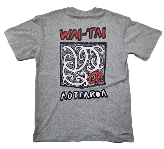 Wai-Tai Aotearoa Onepoto Unisex Tee - Makaurangi Series