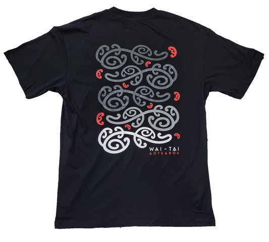 Wai-Tai Aotearoa Nanekoti Unisex Tee - Makaurangi Series