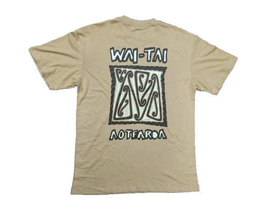 Wai-Tai Aotearoa Oneroa Unisex Tee - Makaurangi Series